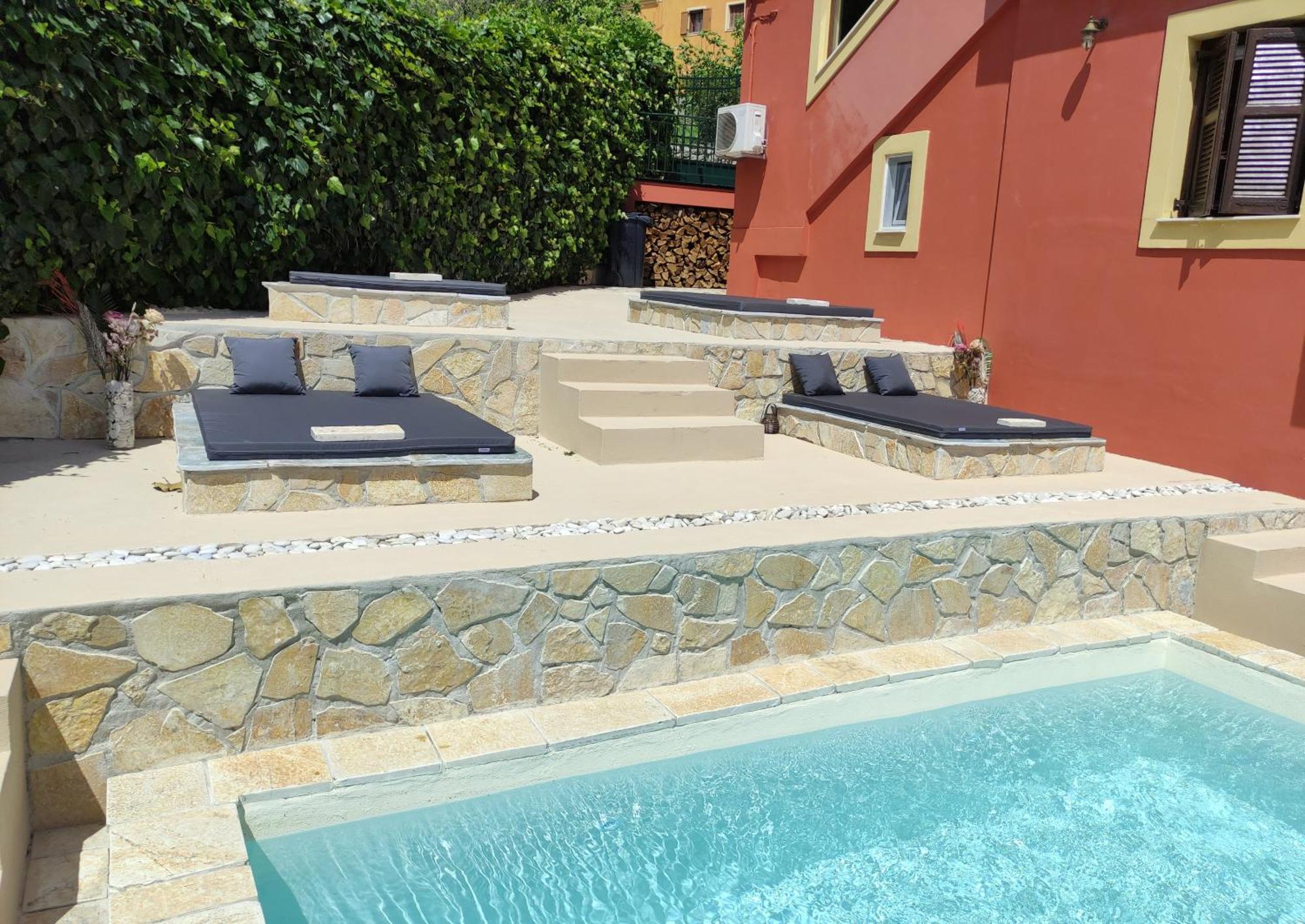 Villa Gkk House Private Swimming Pool Luxury House à Skriperon Extérieur photo